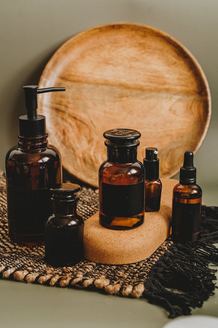 Brown Glass Containers