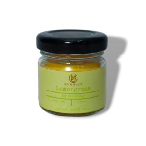 lemongrass scented candles set -4 × 40gm