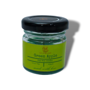 Green apple Scented candles set -4 × 40g